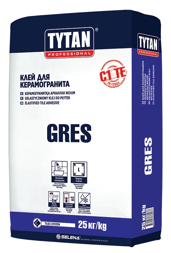 Клей для керамогранита  GRES