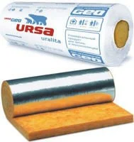 Стекловата с фольгой URSA