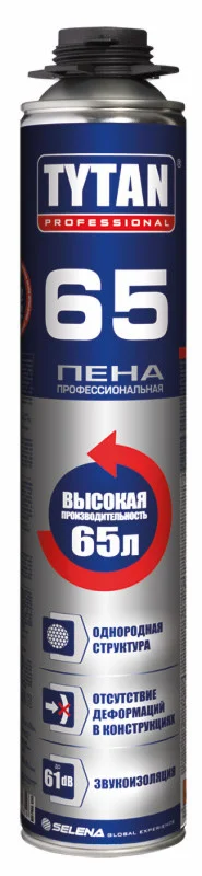 Пена профессиональная Титан TYTAN Professional 65